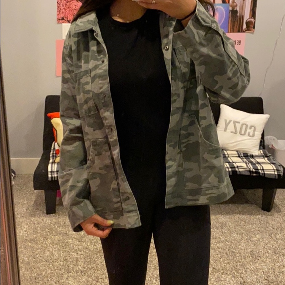 Camo Jean jacket